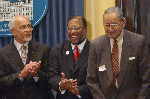 Raymond V. Haysbert Sr., Rev. Douglas Sands, Marvin 